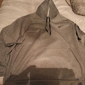 Nike Drifit Gray Hoodie